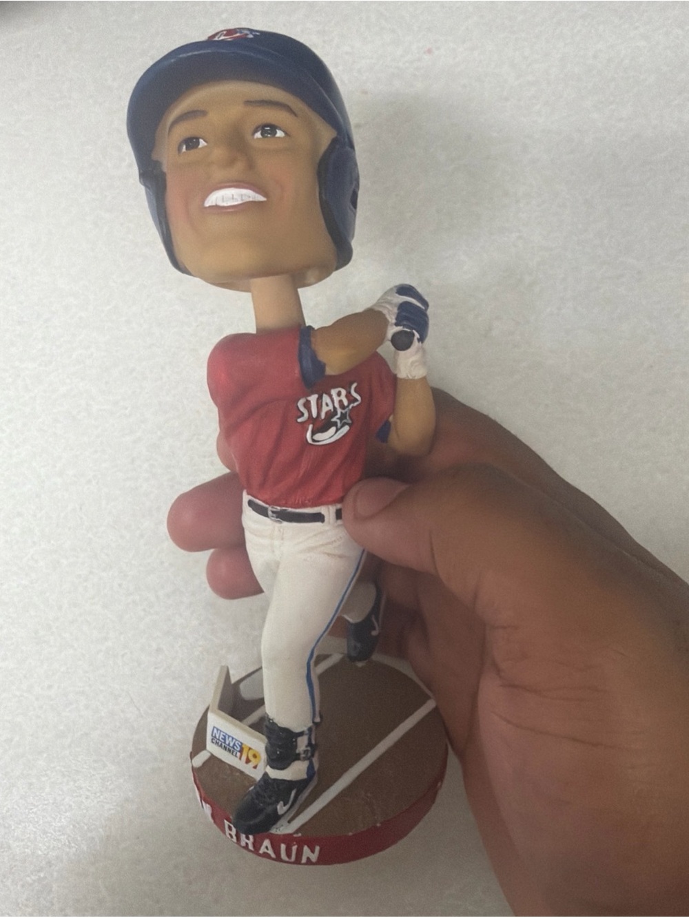 NIB 2008 RYAN BRAUN HUNTSVILLE STARS BOBBLEHEAD BREWERS SGA 6/7/2008.